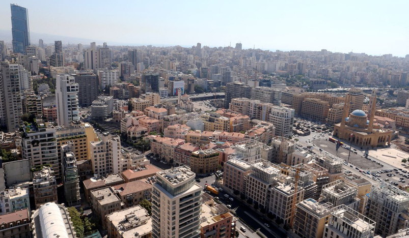 A general view of Beirut